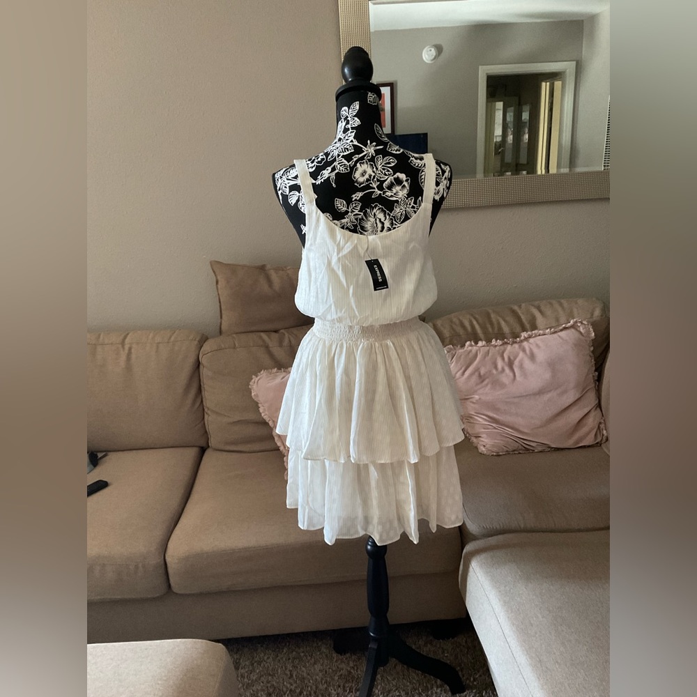 Express white dress